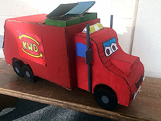 MAKE YOUR OWN KENNY THE KWD TRUCK COMPETITION - 1st Place: Holy Cross Mercy Primary School, Killarney