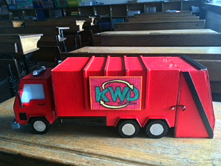 MAKE YOUR OWN KENNY THE KWD TRUCK COMPETITION - 2nd Place: Moyderwell National School, Tralee