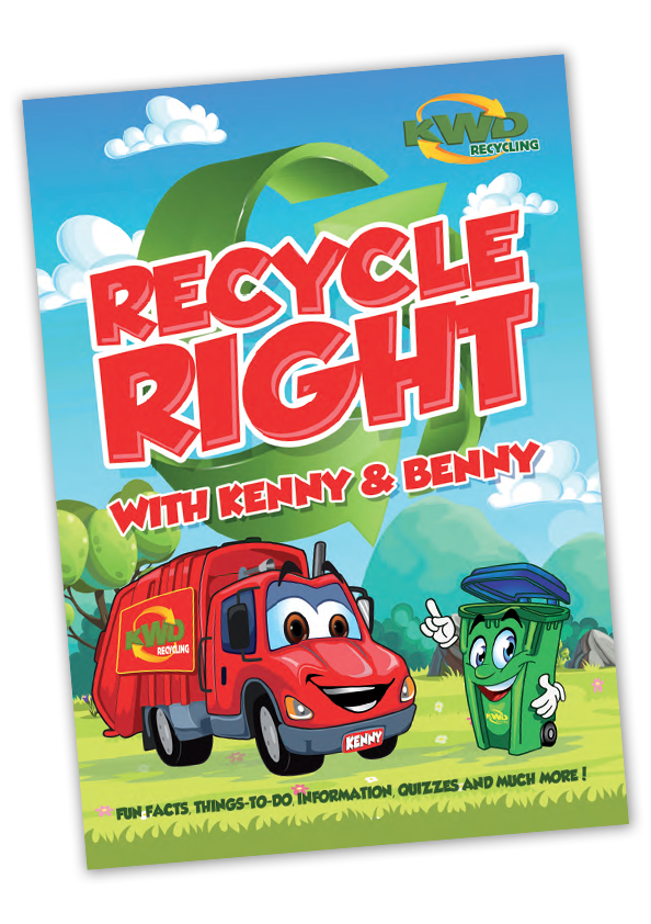 Recycle Right with Kenny & Benny - a booklet of fun facts, things to do, information, quizzes and much more!