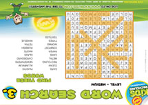 Wordsearch No.3 - Level: Medium - Answers